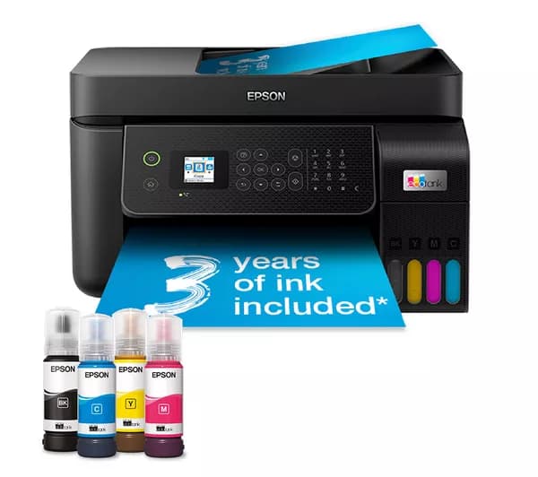 EPSON EcoTank ET-4800 All-in-One Wireless Inkjet Printer with Fax