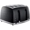 Russell Hobbs Honeycomb 1500W 4 Slice Toaster | Black
