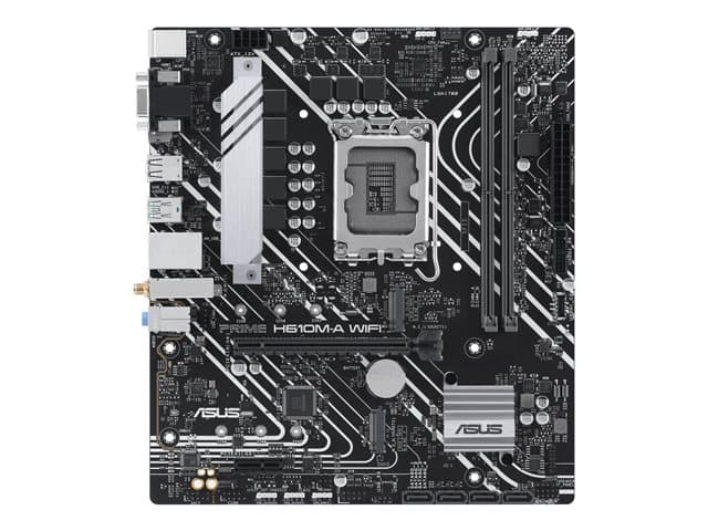 ASUSTEK - ASUS PRIME H610M-A WIFI - motherboard - micro ATX - LGA1700 Socket - H610