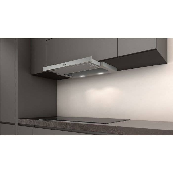 Neff N50 D46ED22N1B, 60cm, integrated Hood, Stainless Steel