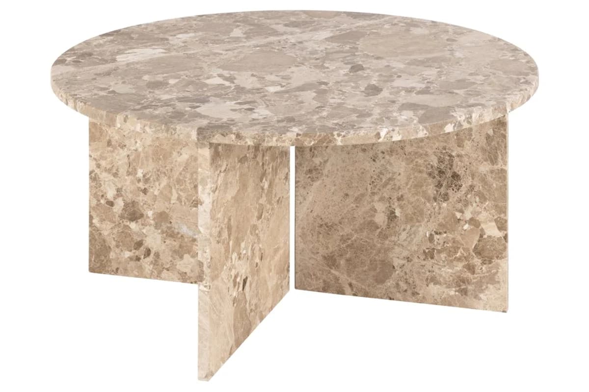 Vega Coffee Table | Latte | Round