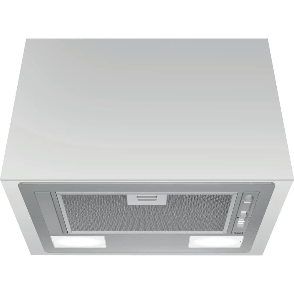 Hotpoint 53.4CM Integrated Cooker Hood - Inox | PCT 64 F L SS
