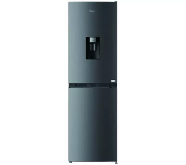 HOTPOINT Total No Frost VitalCare HPKF 3241W XP4UK 50/50 Fridge Freezer - Steel