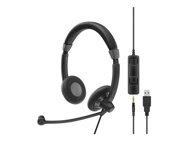 EPOS - SC 75 USB MS - headset - 3.5 mm jack, USB