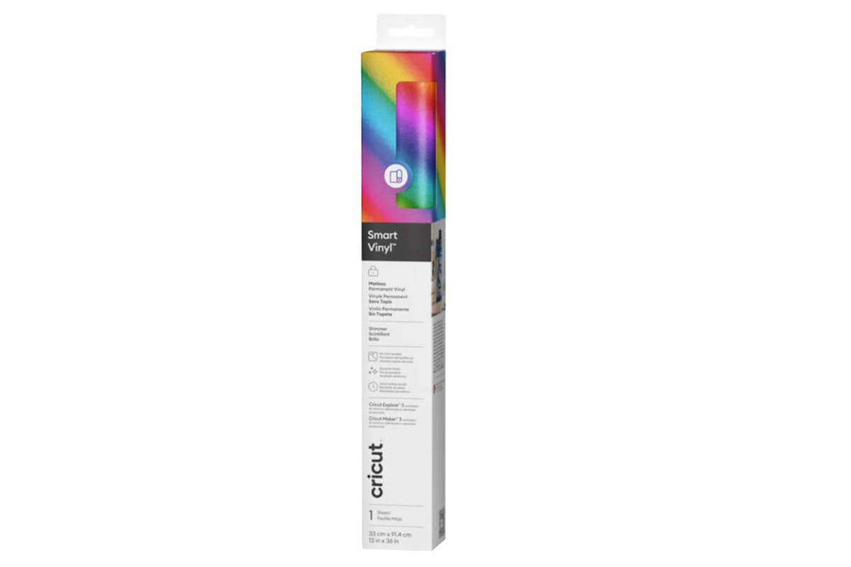 Cricut Smart Vinyl 13" x 36" Matless Permanent Shimmer Vinyl