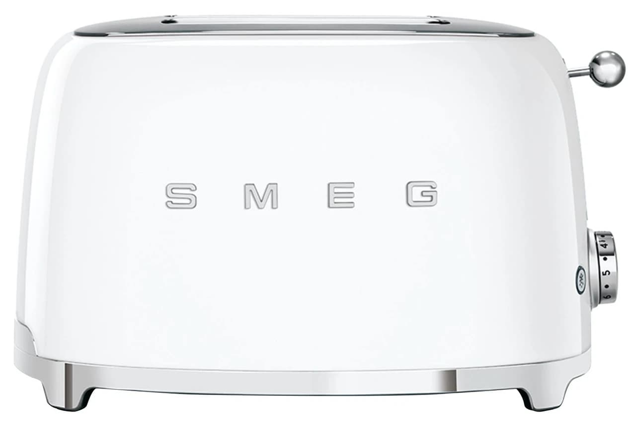 Smeg TSF01WHUK 2 Slice White Toaster – White