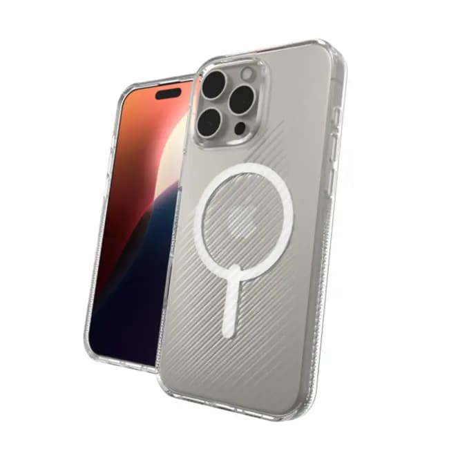 Zagg Apple iPhone 16 Pro Max Case | Luxe Snap | MagSafe | Clear | 702315013