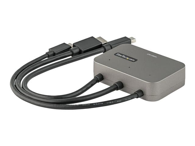STARTECH.COM - Startech 3-in-1 Multiport to HDMI Adapter, 4K 60Hz USB-C, HDMI or Mini DisplayPort to HDMI Converter for Conference Room, Digital AV Video Adapter to Connect HDMI Monitor/Display - USB Type-C/HDMI/mDP to HDMI (CDPHDMDP2HD)