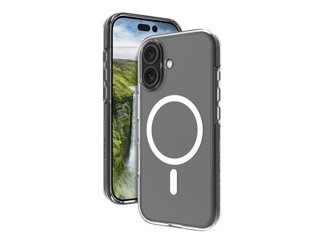 dbramante1928 - Iceland Ultra - Back cover for mobile phone - MagSafe compatibility - D3O, 100% recycled plastic - clear - for Apple iPhone 17