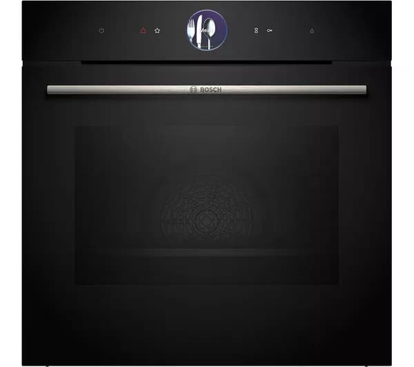 BOSCH Series 8 HSG7364B1B Electric Steam Smart Oven - Black