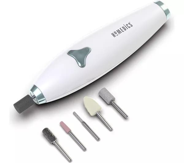 HOMEDICS Luxury Manicure & Pedicure Set - White