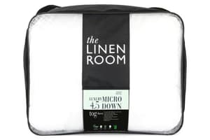 The Linen Room | Luxury Microdown 4.5 Tog Duvet | Super King