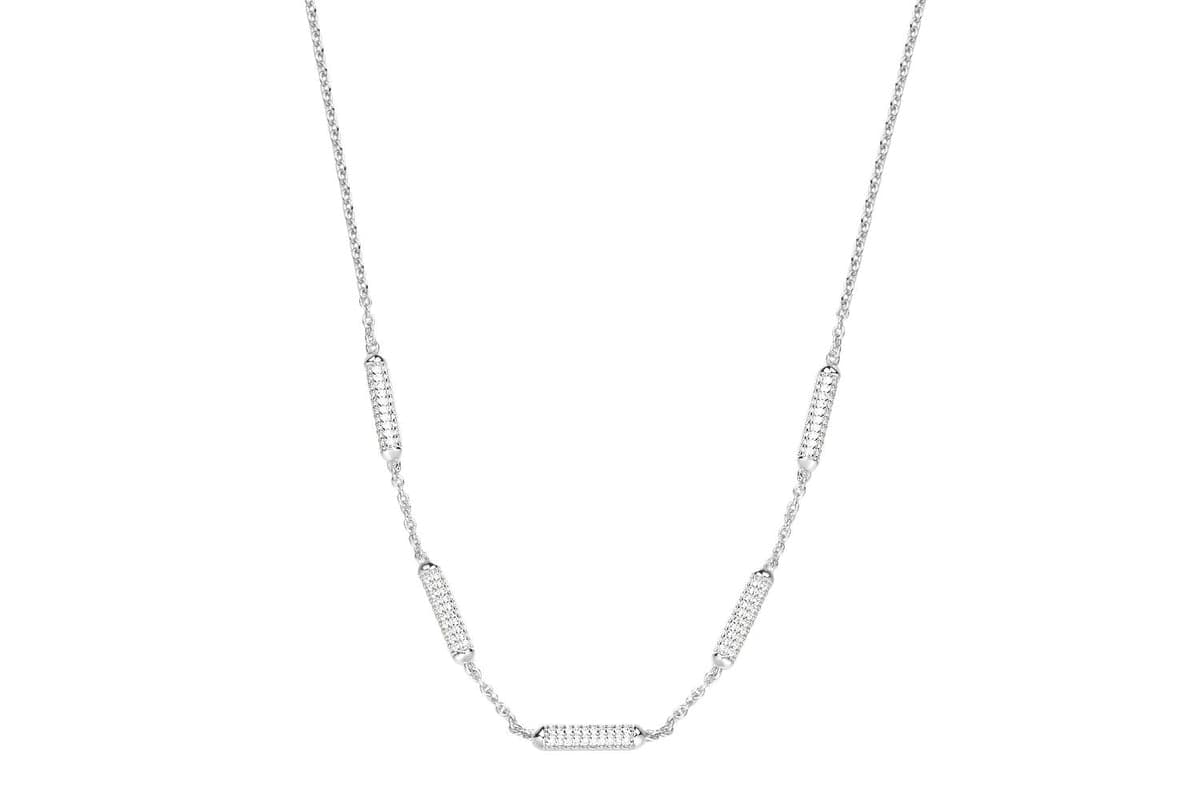 Rosato Rzbi58 - Premium Silver Necklace Rosato Bianca