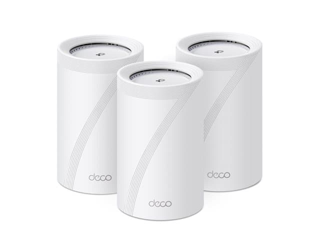 TP-LINK - Deco BE68 V1 - Wi-Fi system - (router) - up to 8,100 sq.ft - mesh 2.5GbE, 10GbE, Wi-Fi 7 Multi-Band (pack of 3)