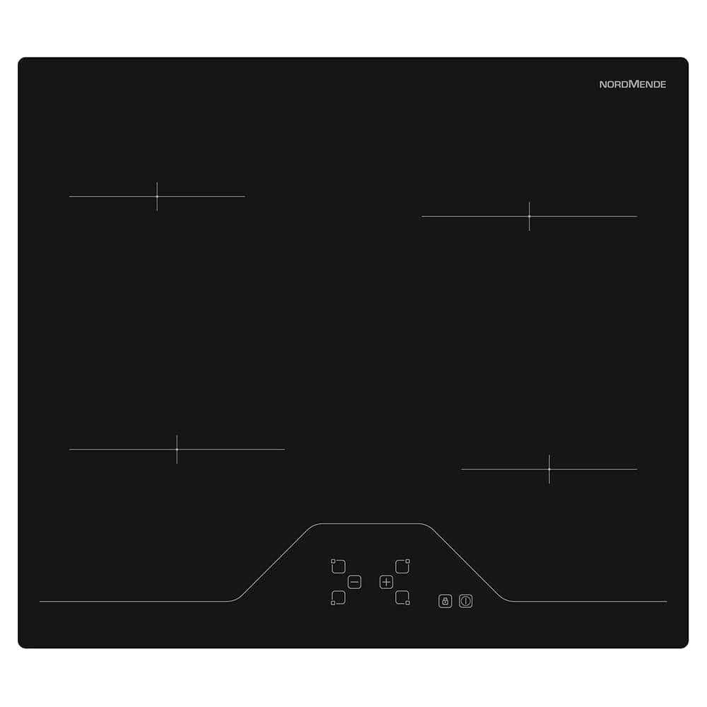 NordMende 60CM 4 Zone Ceramic Hob - Black | HCT63FL