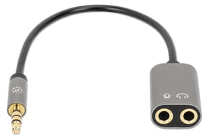 Manhattan Stereo Audio Aux Y-Splitter