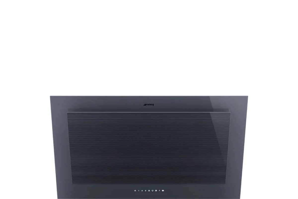 Smeg Linea 90cm Decorative Wall Mount Hood | KV194G | Neptune Grey