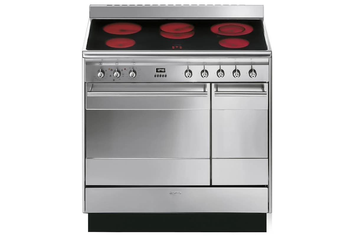 Smeg 90cm Electric Range Cooker | SUK92CMX9 | Stainless Steel