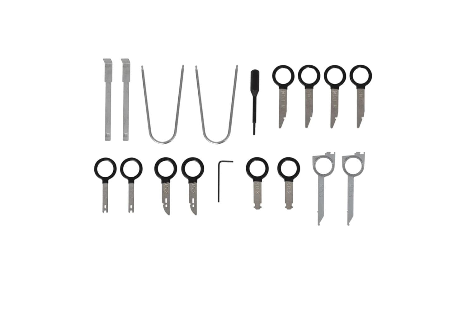 Vidaxl 210126 20 Pcs Radio Tool Set