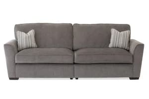 Lilly 4 Seater Sofa | Fabric | Smoke Stone