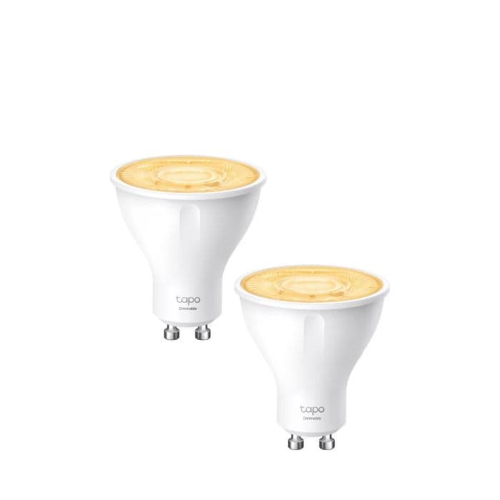 TP-Link TAPOL6102PK, Tapo Smart Wi-Fi Spotlight Dimmable Bulbs 2Pack