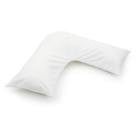 200 Thread Count Percale V-Shaped pillowcase White