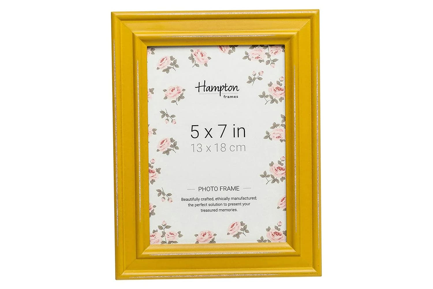 Paloma 5x7" Photo Frame | Mustard