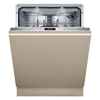 Refurbished Neff N70 14 Place Settings Integrated Dishwasher, Zeolith dry, chef 70.c, Flex baskets, Vario Hinge, Eco silence drive, smart WIFI, silver, A rated