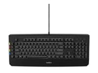BELKIN - KVM Remote Control with Integrated Keyboard - keyboard - black - TAA Compliant Input Device