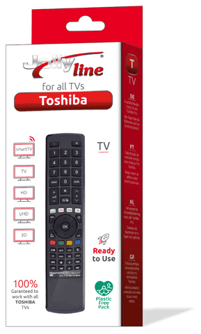 JL Toshiba Replacement Remote Control | 017051