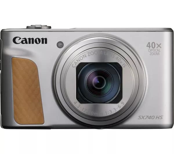 CANON PowerShot SX740 HS Lite Superzoom Compact Camera - Silver