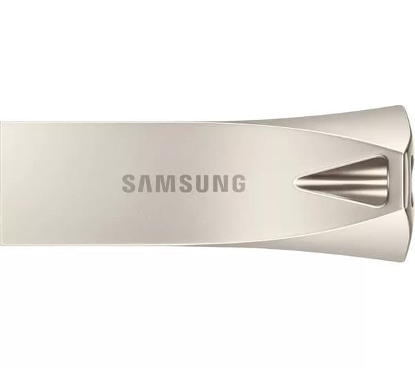 SAMSUNG Bar Plus USB 3.1 Memory Stick - 128 GB, Champagne Silver