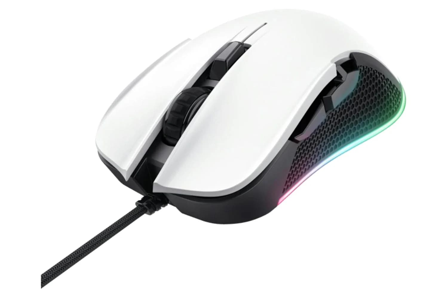Trust GXT 922 YBAR Illuminated Gaming Mouse | 24730 | White