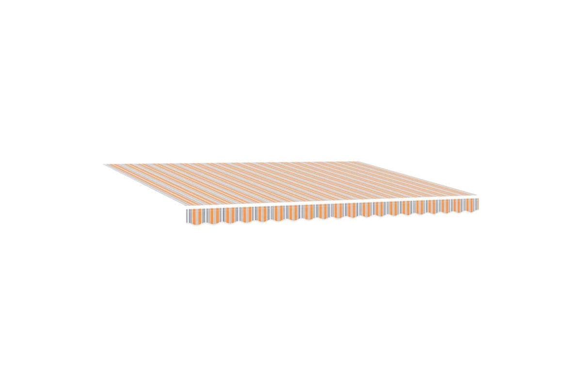 Vidaxl Retractable Awning Manual Multicolour 450 X 300 Cm Fabric