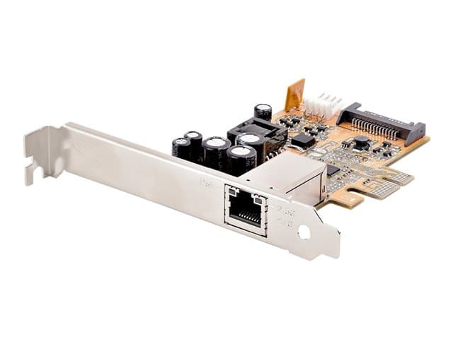 STARTECH.COM - Startech 1 Port 2.5Gbps PoE Network Card, PCIe Ethernet Card w/RJ45 Port, 30W 802.3at PoE NIC for Desktops/Servers, Network PoE LAN Adapter w/Low-Profile Bracket Included - NBASE-T, Windows/Linux Support (ST1000PEXPSE) -