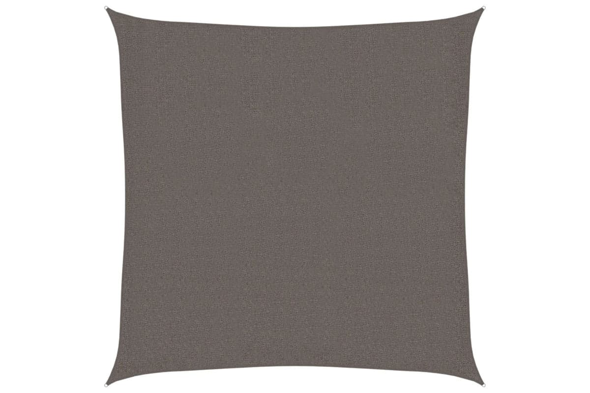 vidaXL 42277 Sunshade Sail Hdpe Square 3.6x3.6 M Anthracite