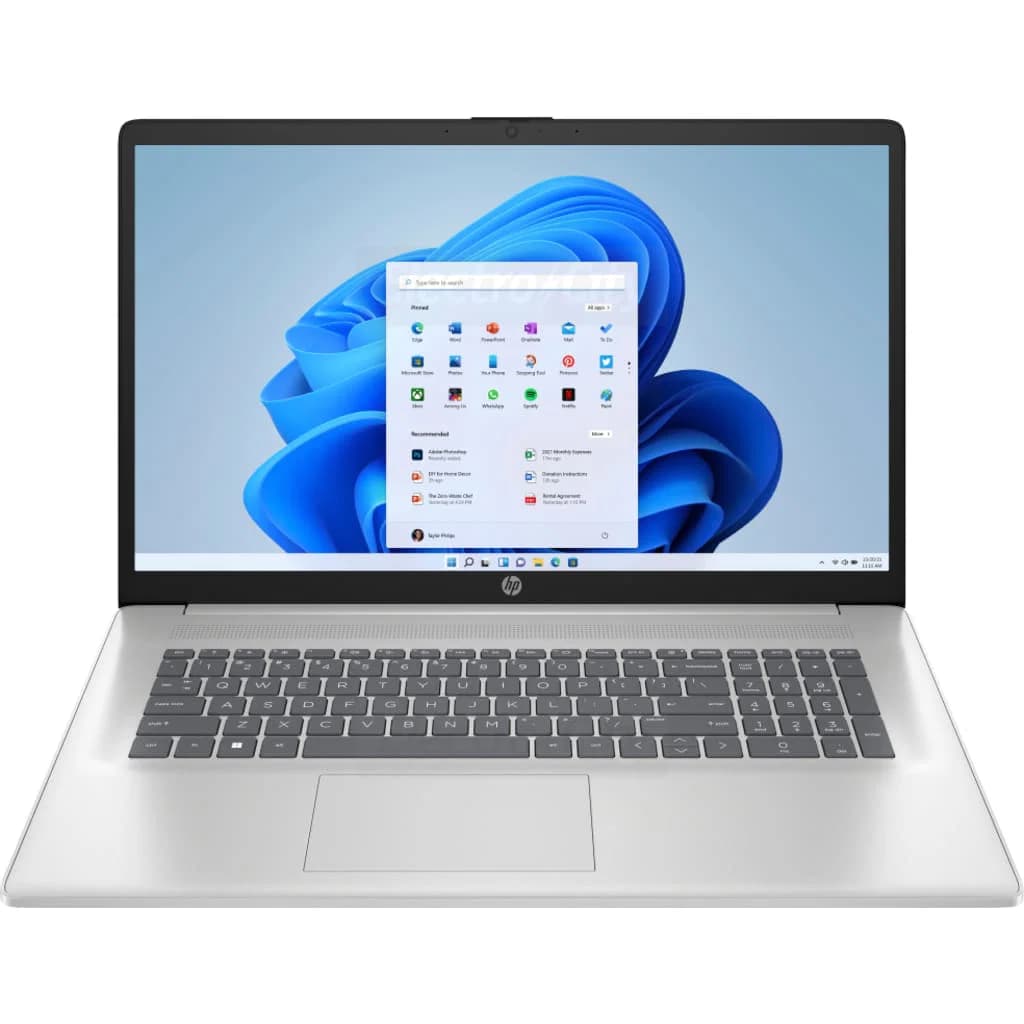 HP 17.3 Inch Full HD Laptop | Intel Core i3, 8GB RAM, 512GB SSD | Silver