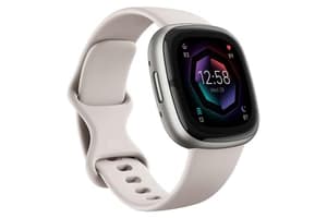 Fitbit Sense 2 Smartwatch | Lunar White & Platinum