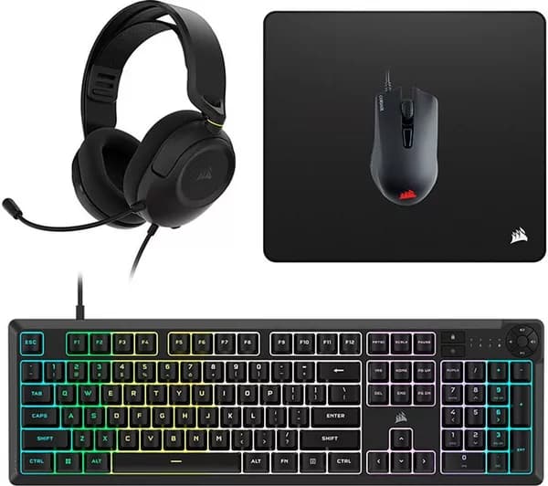 CORSAIR 4-in-1 Gaming Bundle - Black