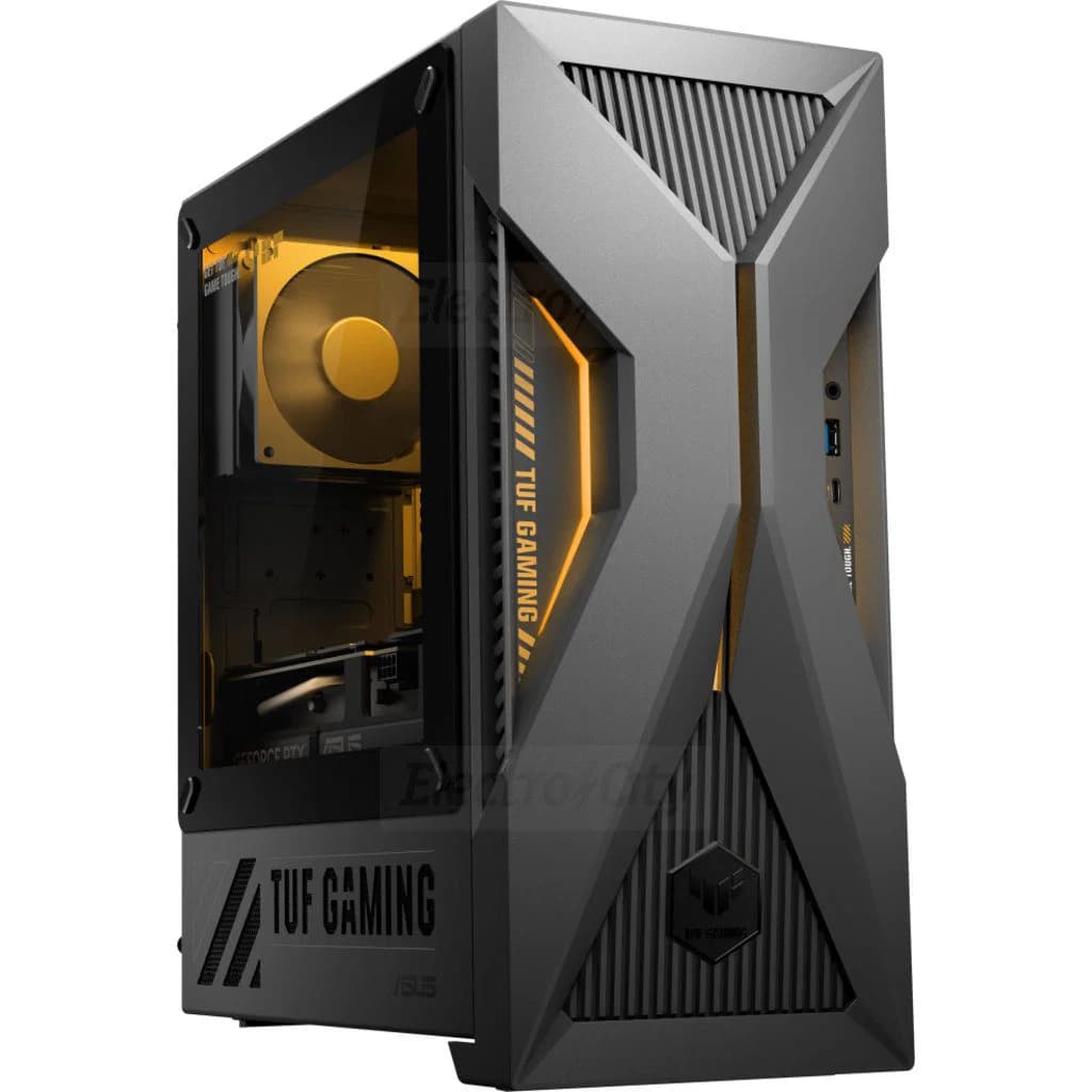 ASUS TUF Gaming T500 Gaming PC |  Intel Core i7, 16GB RAM, 1TB SSD, NVIDIA RTX 5060 Ti | Grey