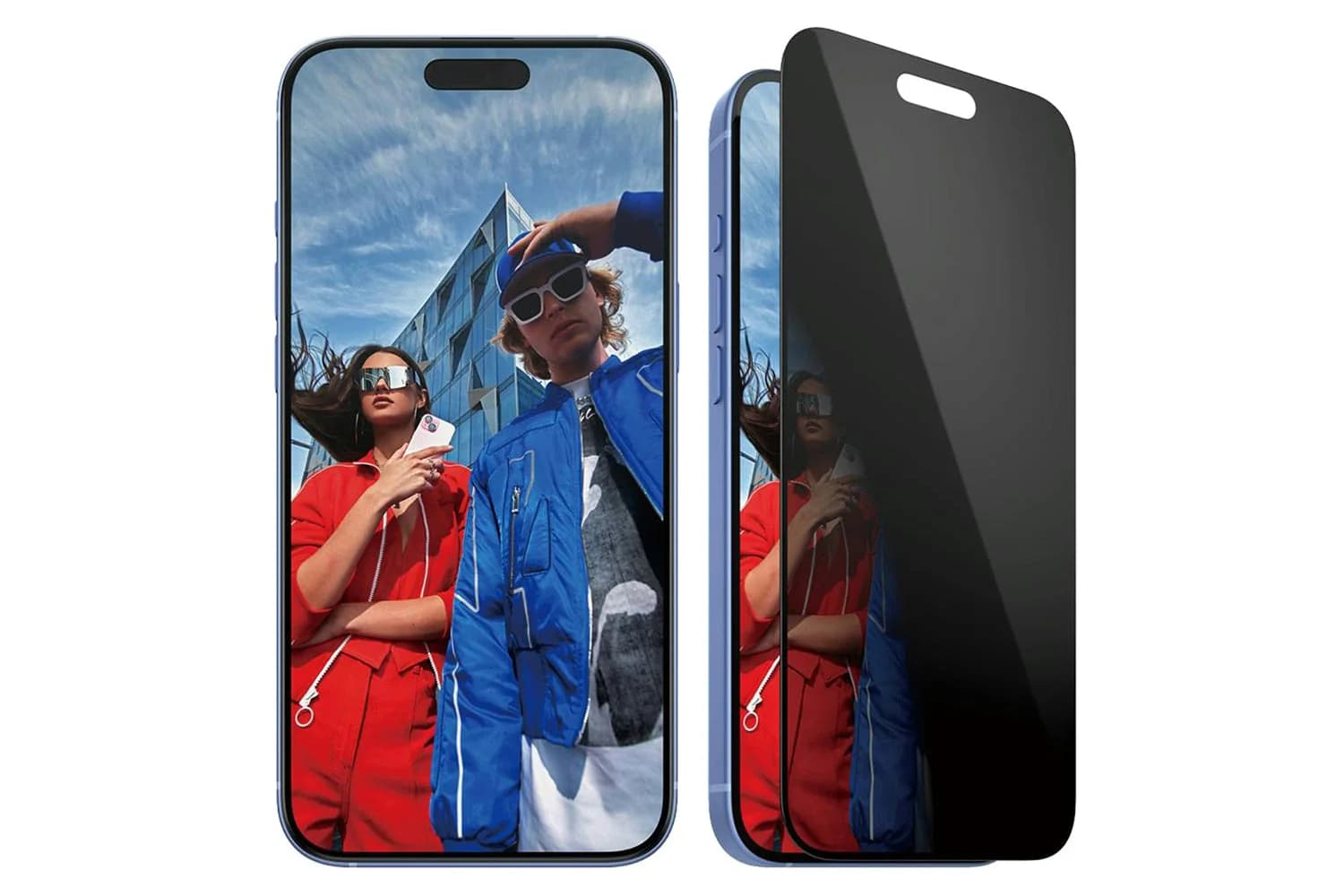PanzerGlass iPhone 16 Plus & 15 Plus Ultra-Wide Fit Privacy Screen Protector