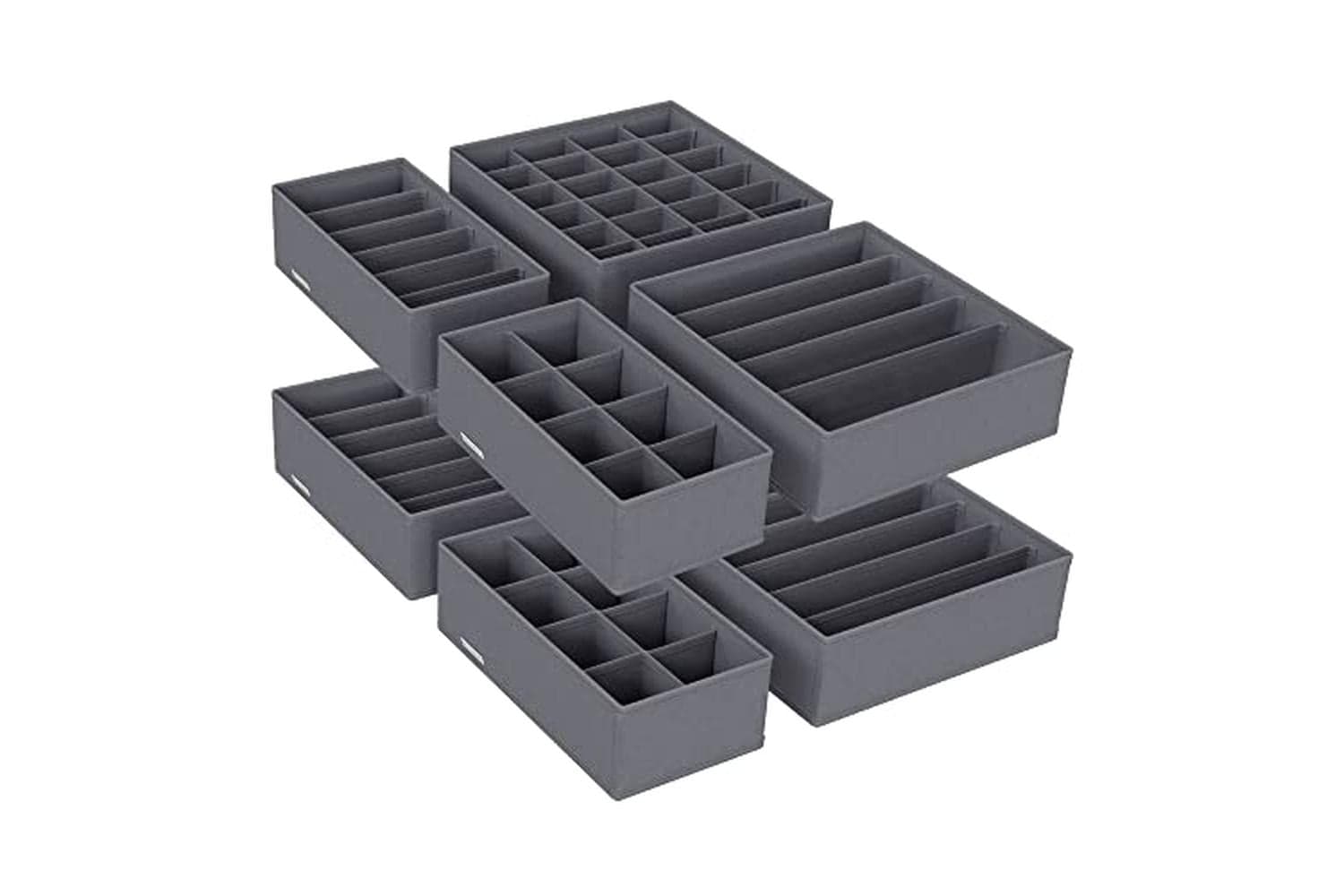 Songmics RUS08GY Storage Boxes for Underwear