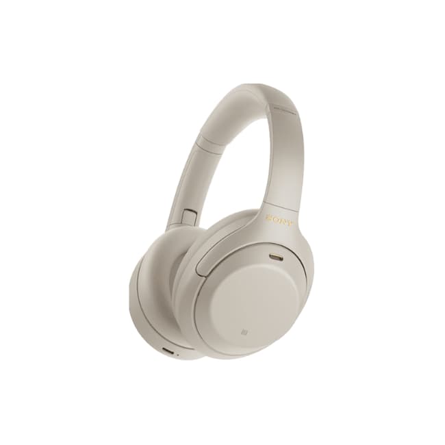 Sony Advanced Noise Cancelling OverEar Headphones - Silver | WH1000XM4S.CE7