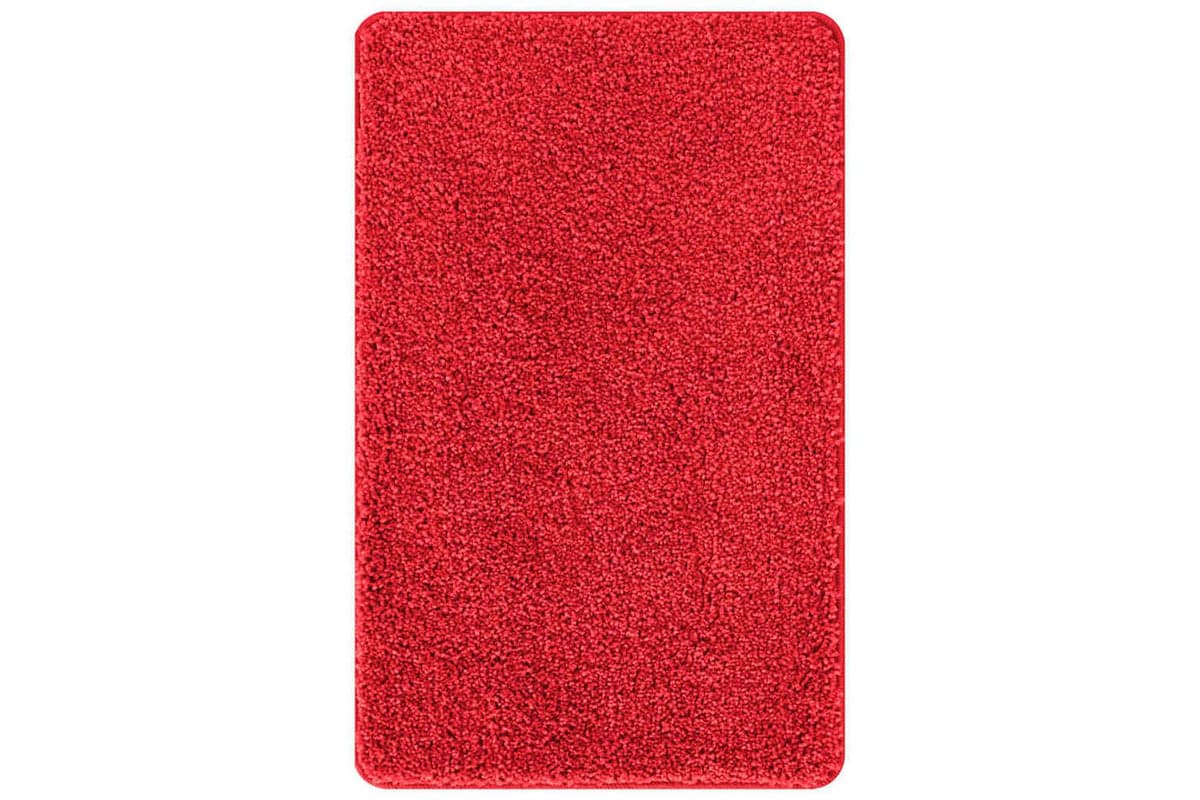 Anti-slip Bath Mat Red 60 X 90 Cm Pp