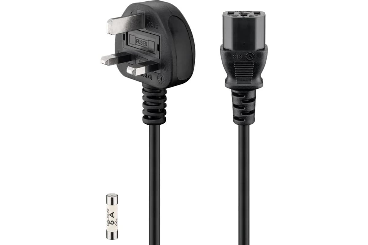 Goobay UK IEC Power Cable | 1.8m