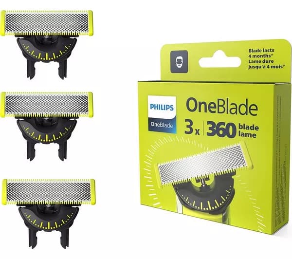 PHILIPS OneBlade QP430/50 Replacement Blades - Pack of 3