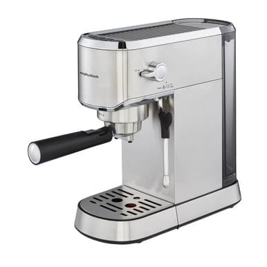 Morphy Richards Traditional Compact Pump Espresso Machine - Stainless Steel | 172022