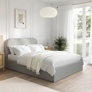 Zara Upholstered End-lift Ottoman Storage Bed