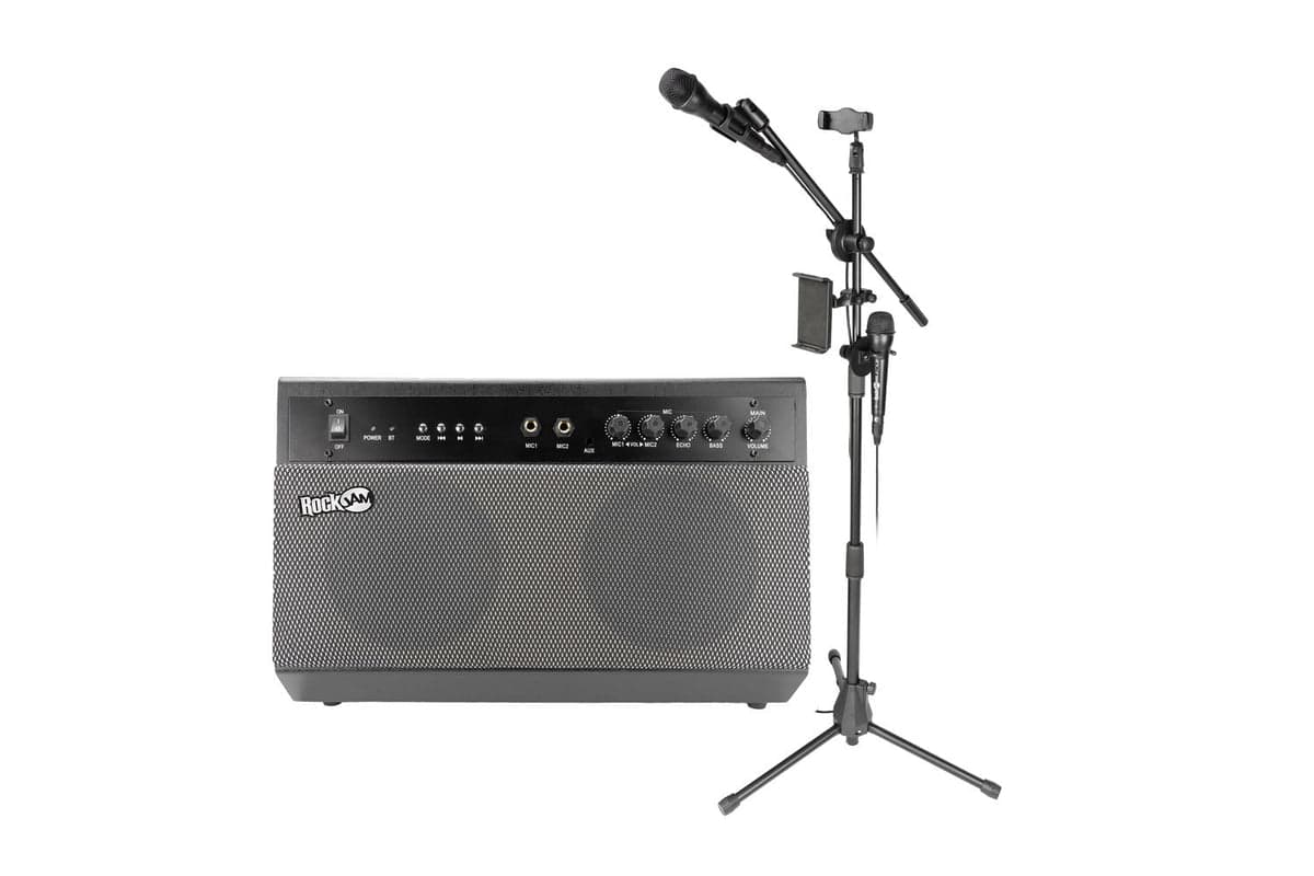 Rockjam 259229 - Rockjam Superkit Karaoke Machine Blk