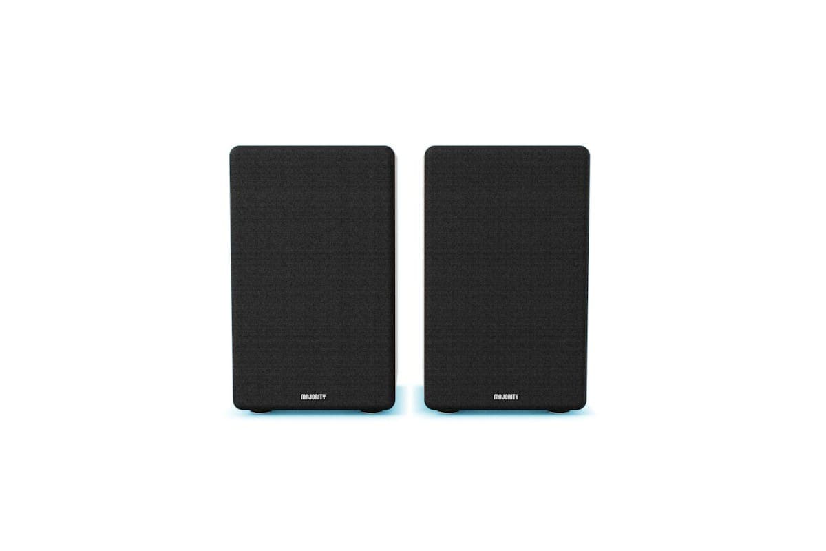 Majority D100 Bookshelf Speakers | Hi-fi Audio | Metal Speaker Cones | 100w